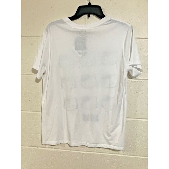 Hello Kitty Sanrio Cute 9 Kitty Short Sleeve T-Shirt White  Size : L - Picture 3 of 6